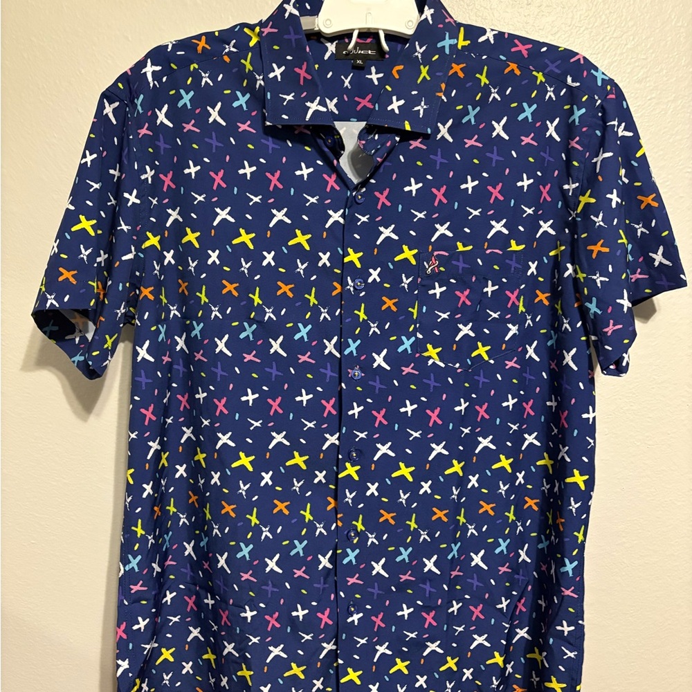 Addict Multicolor Patterned Shirt men’s xl